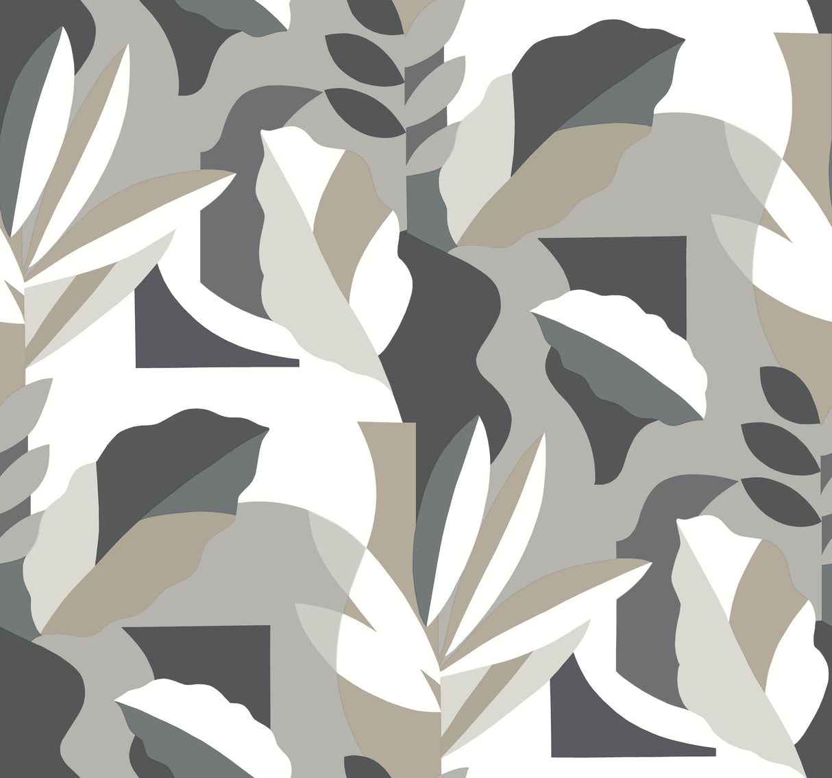 York AG2003 Papier Colle Black & White Wallpaper