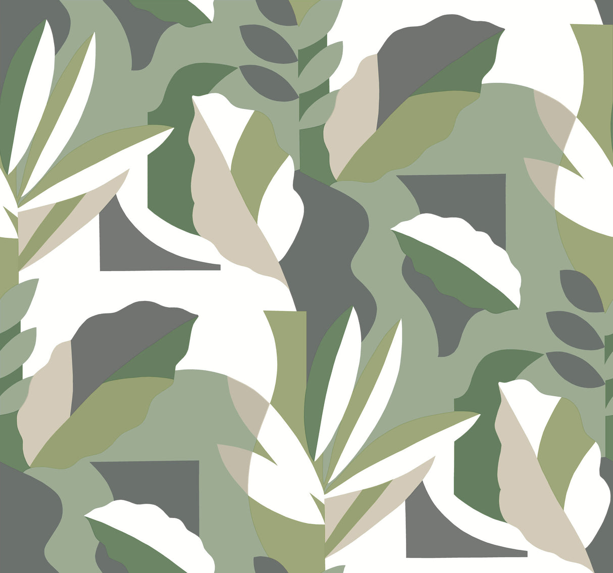 York AG2005 Papier Colle Green Wallpaper