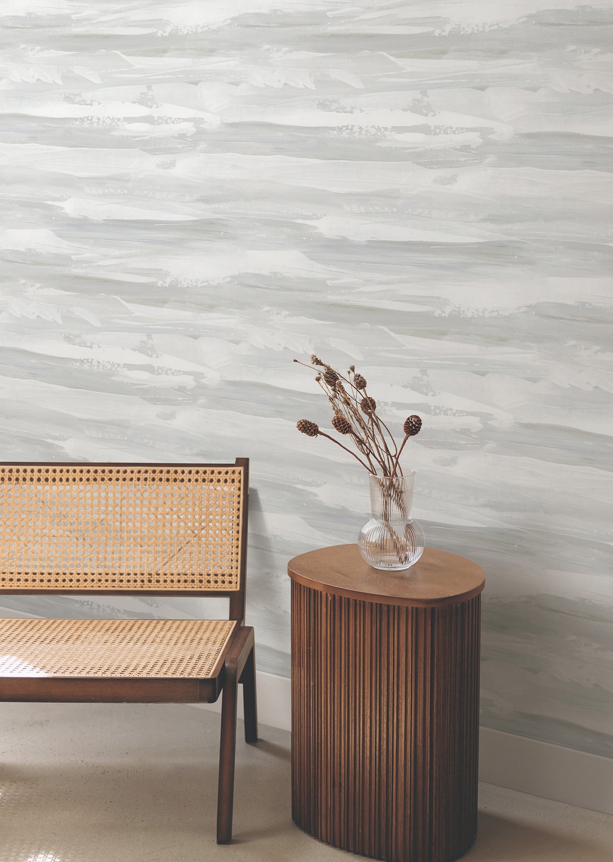 York AG2013 On The Horizon Grey & Slate Wallpaper