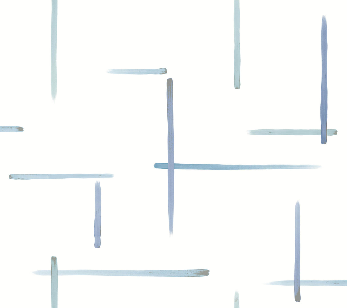 York AG2042 Gilded Sumi-E Blue & Glint Wallpaper