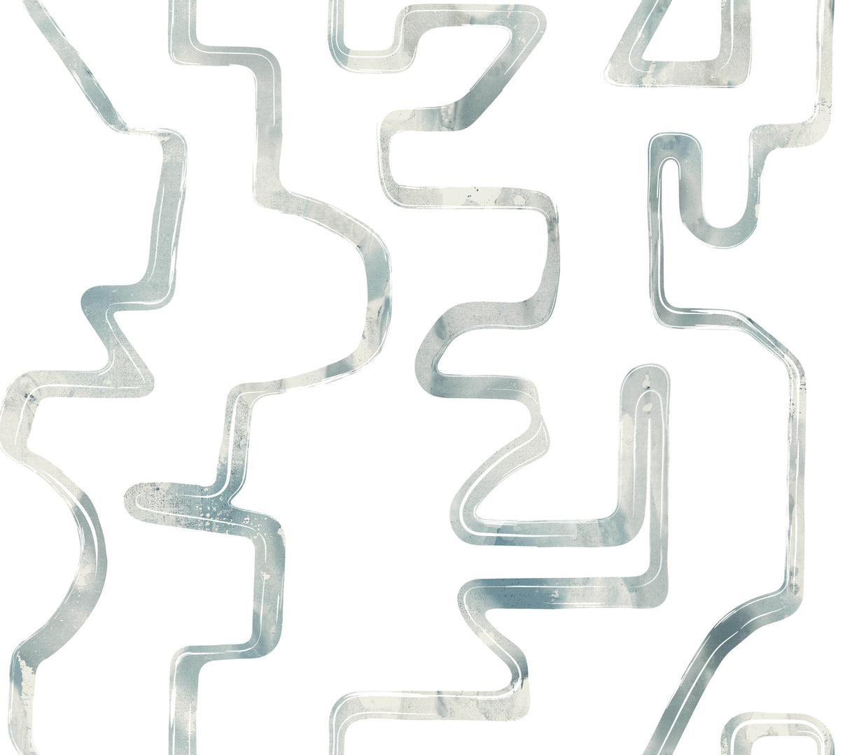 York AG2055 Abstract Aura Blue Smoke Wallpaper