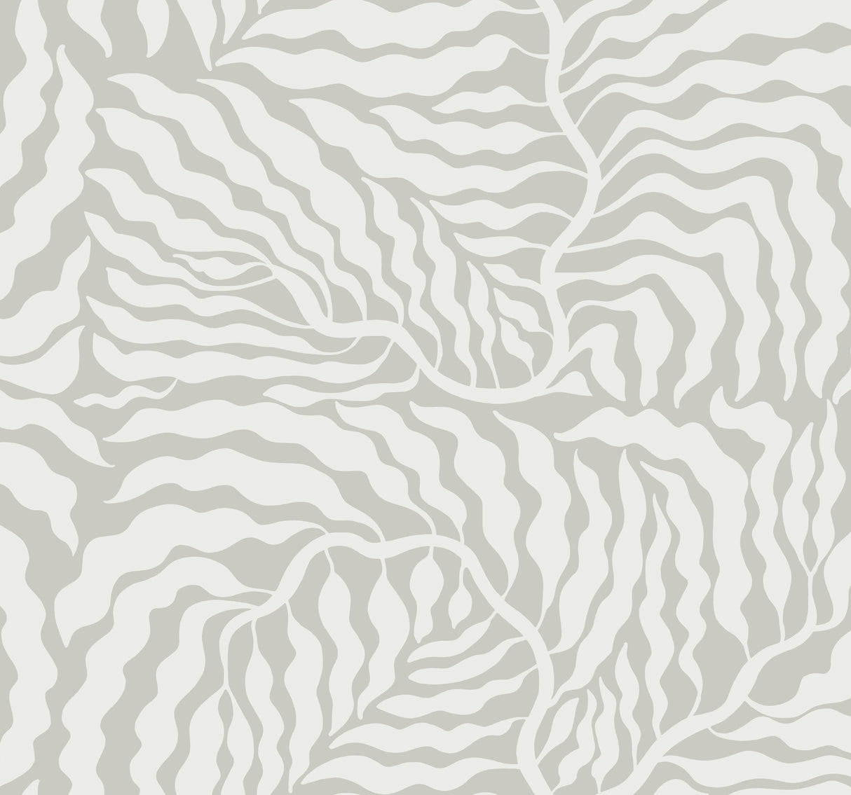 York AG2064 Fern Fronds Grey & White Wallpaper