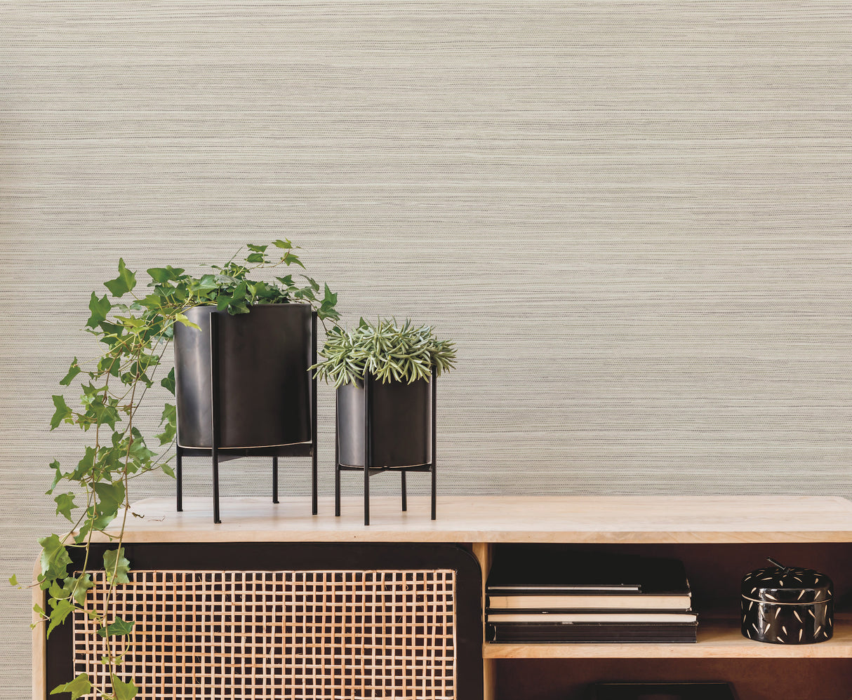 York AG2088 Fountain Grass Taupe Wallpaper