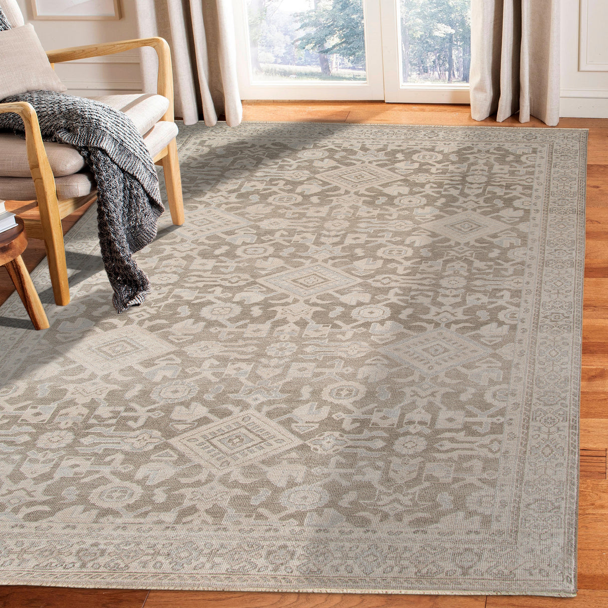 Amer Rugs AIN-3 Ainsley Classic Bordered Area Rug