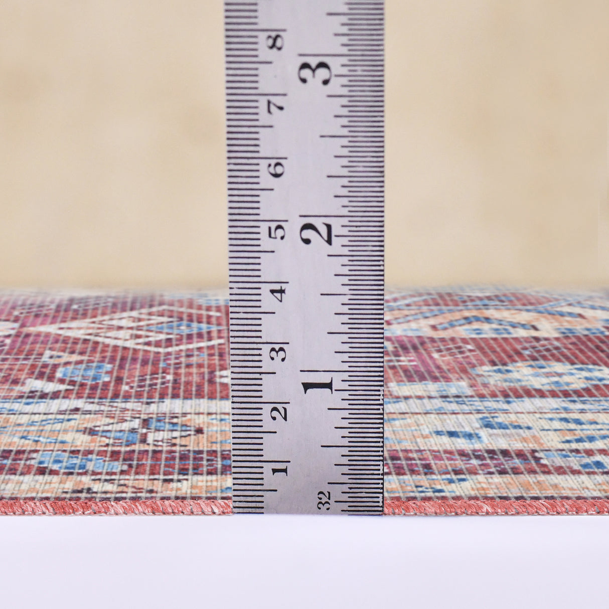 Amer Rugs ALA-10 Alaska Machine-Washable Vintage Medallion Power-Loomed /Terracotta Area Rug