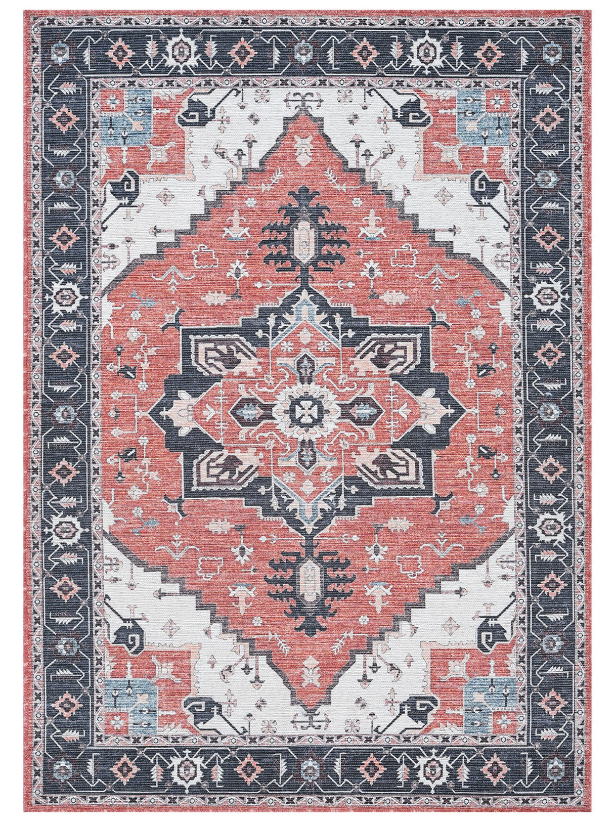 Amer Rugs ALA110508 Alaska Red 5' X 8' Area Rug