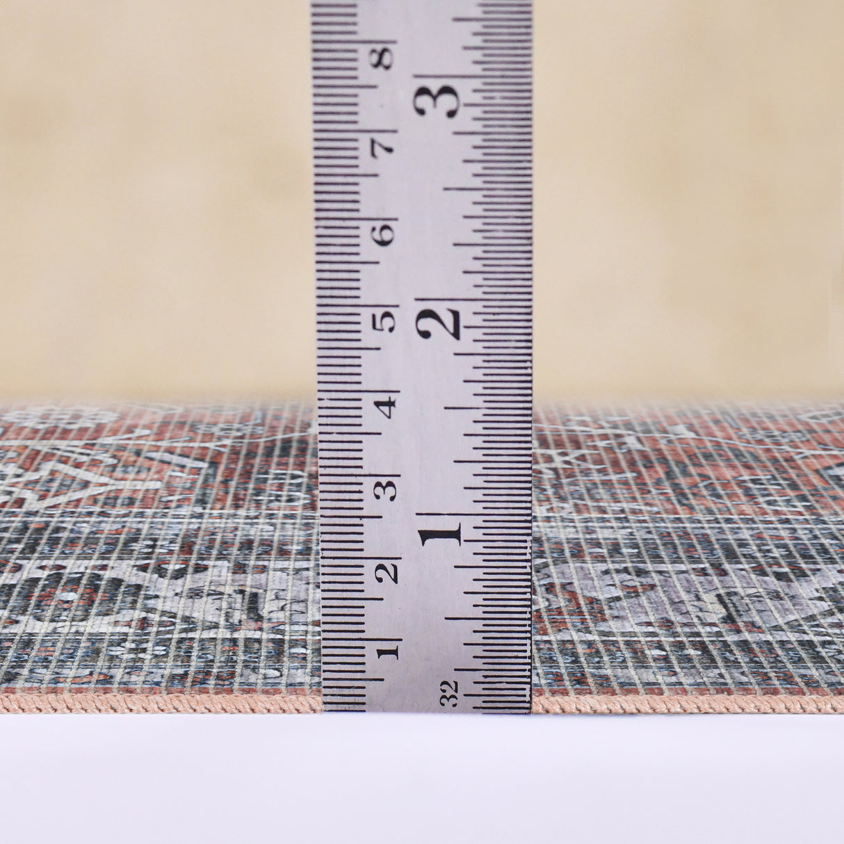 Amer Rugs ALA-4 Alaska Machine-Washable Vintage Medallion Power-Loomed /Gray Area Rug