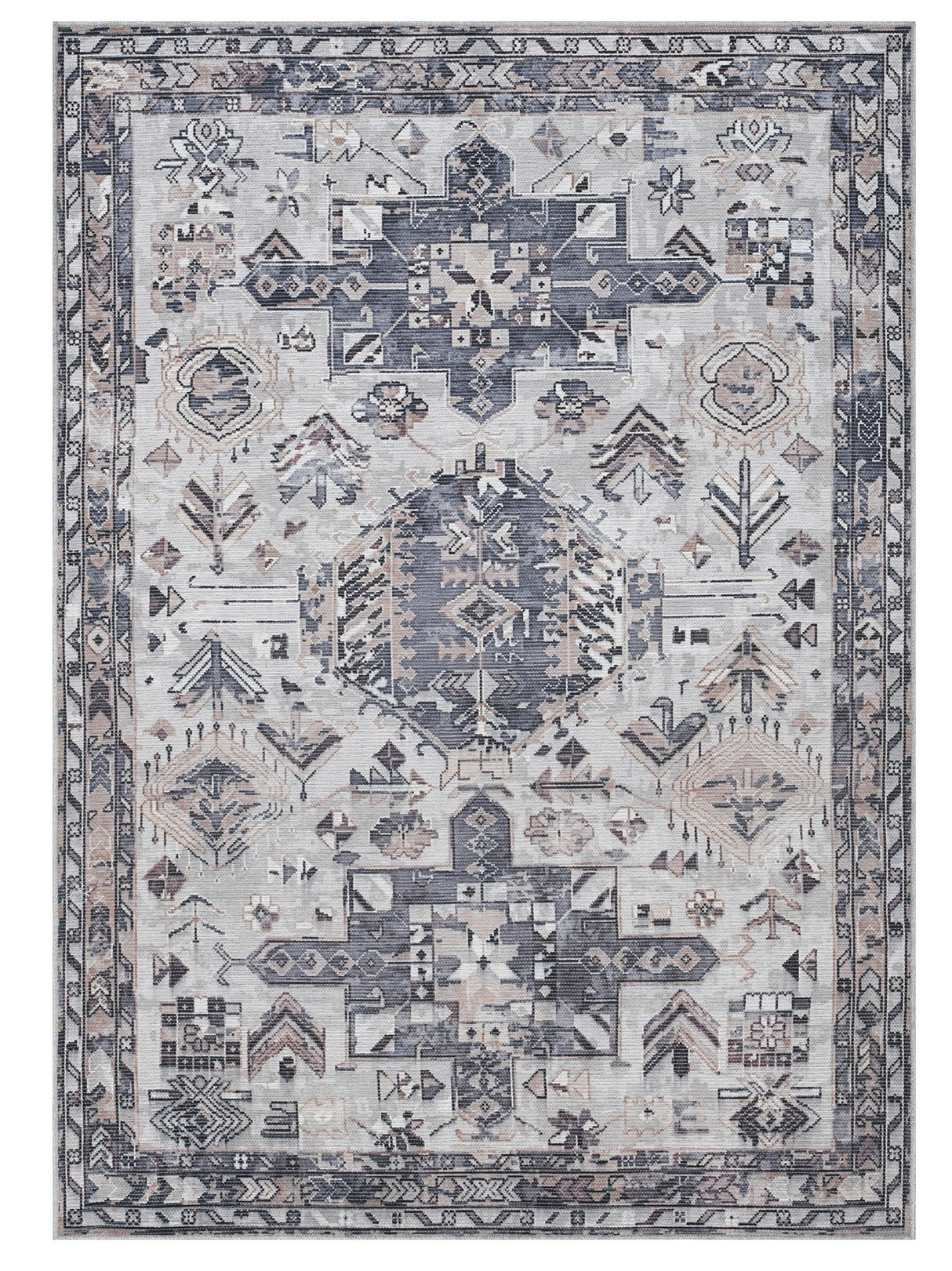 Amer Rugs ALA70508 Alaska Green 5' X 8' Area Rug