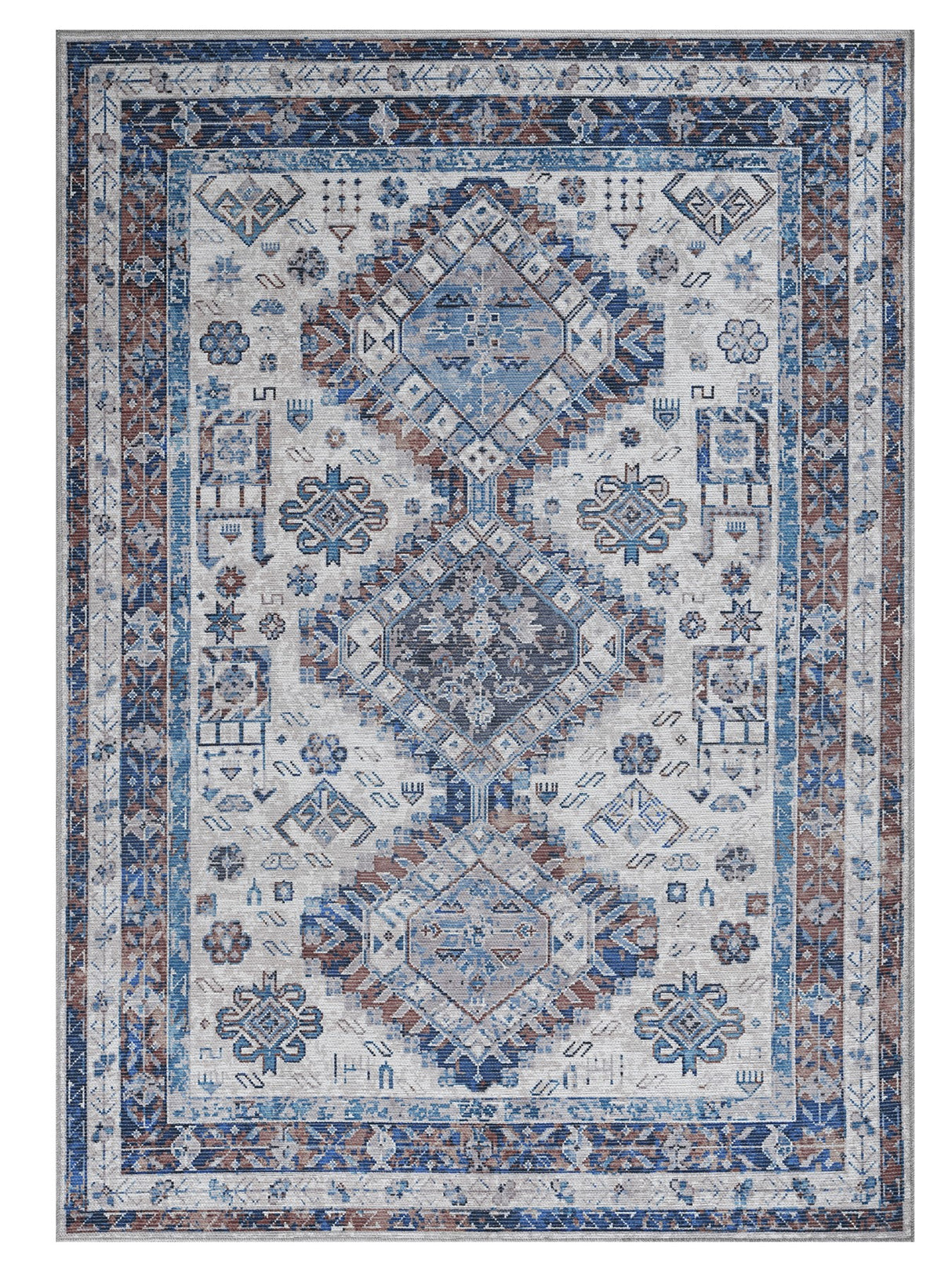 Amer Rugs ALA80508 Alaska Beige 5' X 8' Area Rug