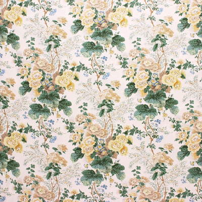 LEE JOFA ALTHEA COTTON P.CITRON.0 LEE JOFA ALTHEA COTTON P-CITRON Fabric - Eade's Wallpaper