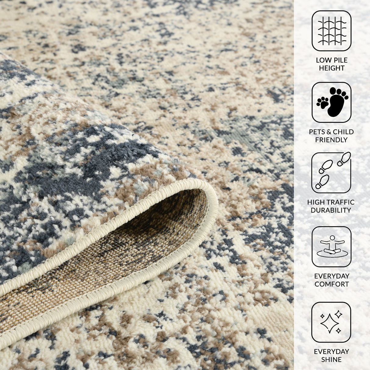 Amer Rugs ALU-12 Allure Contemporary Area Rug