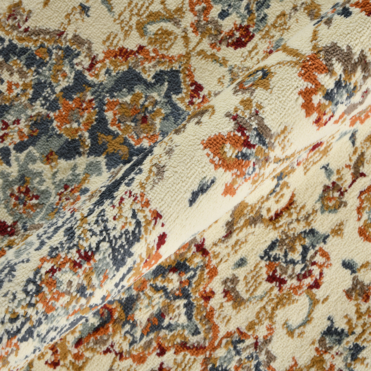 Amer Rugs ALU-3 Allure Classic Medallion /Navy Blue Area Rug