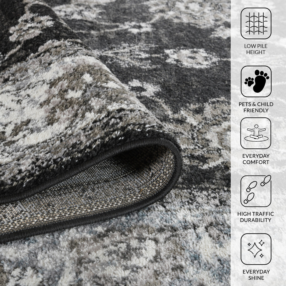 Amer Rugs ALX-44 Alexandria Classic Bordered /Ivory Area Rug