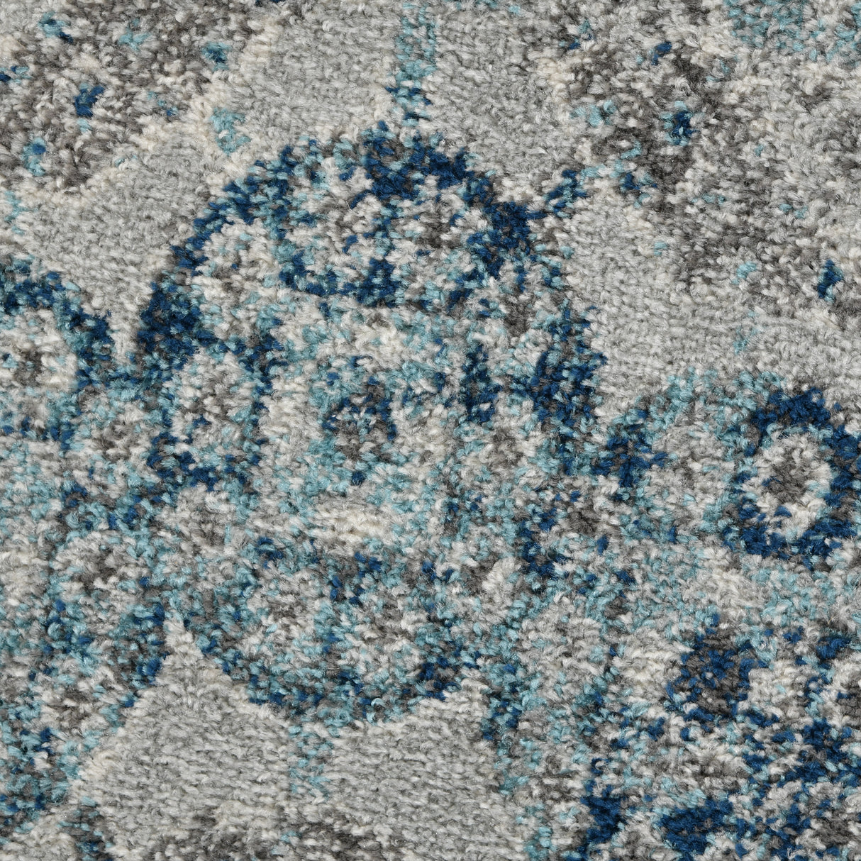 Amer Rugs ALX-83 Alexandria Classic Bordered /Sea Blue Area Rug