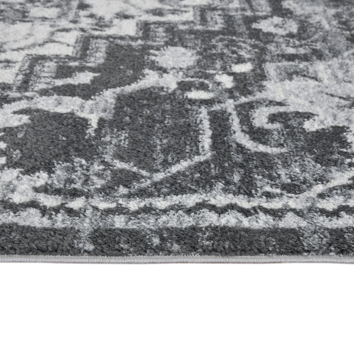 Amer Rugs ALX-88 Alexandria Classic Medallion /Gray Area Rug