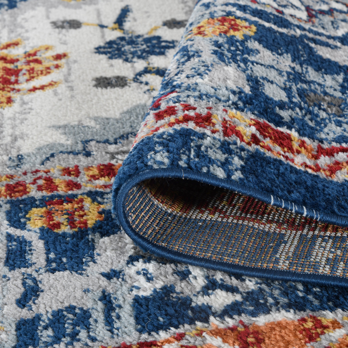 Amer Rugs ALX-90 Alexandria Classic Floral Runner Rug, 2'6" X 10'3" Area Rug