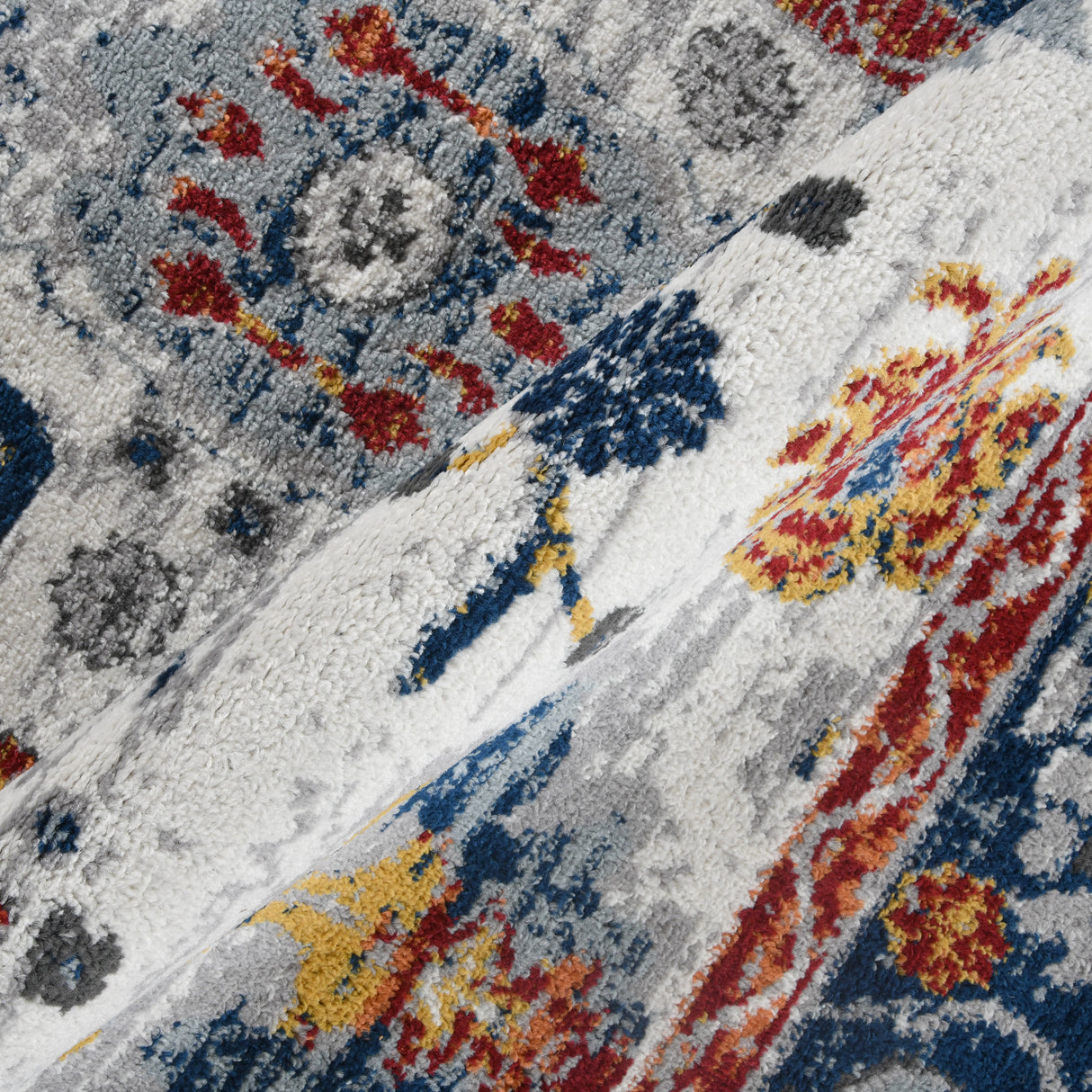 Amer Rugs ALX-90 Alexandria Classic Floral Runner Rug, 2'6" X 10'3" Area Rug