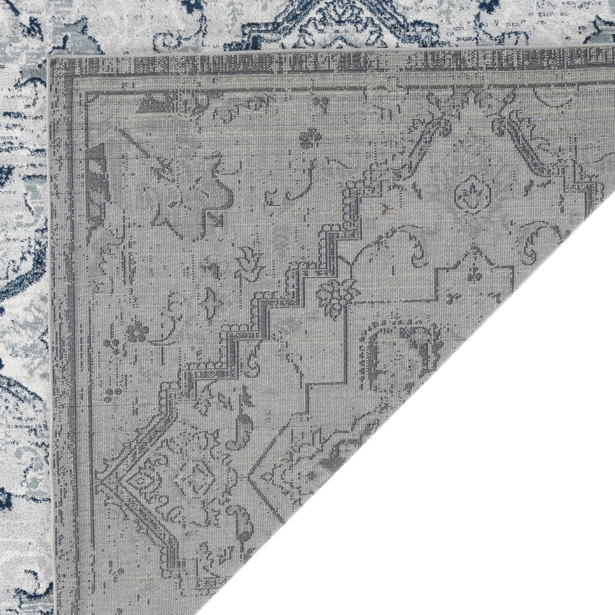 Amer Rugs ALX-92 Alexandria Classic Medallion Runner Rug, 2'6" X 10'3" Area Rug