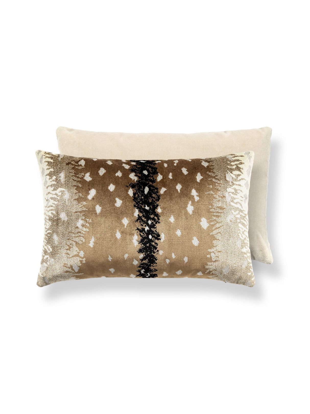 Scalamandre AL 0001MBDKBOHE ANTELOPE / VELVET PILLOW - Pillo