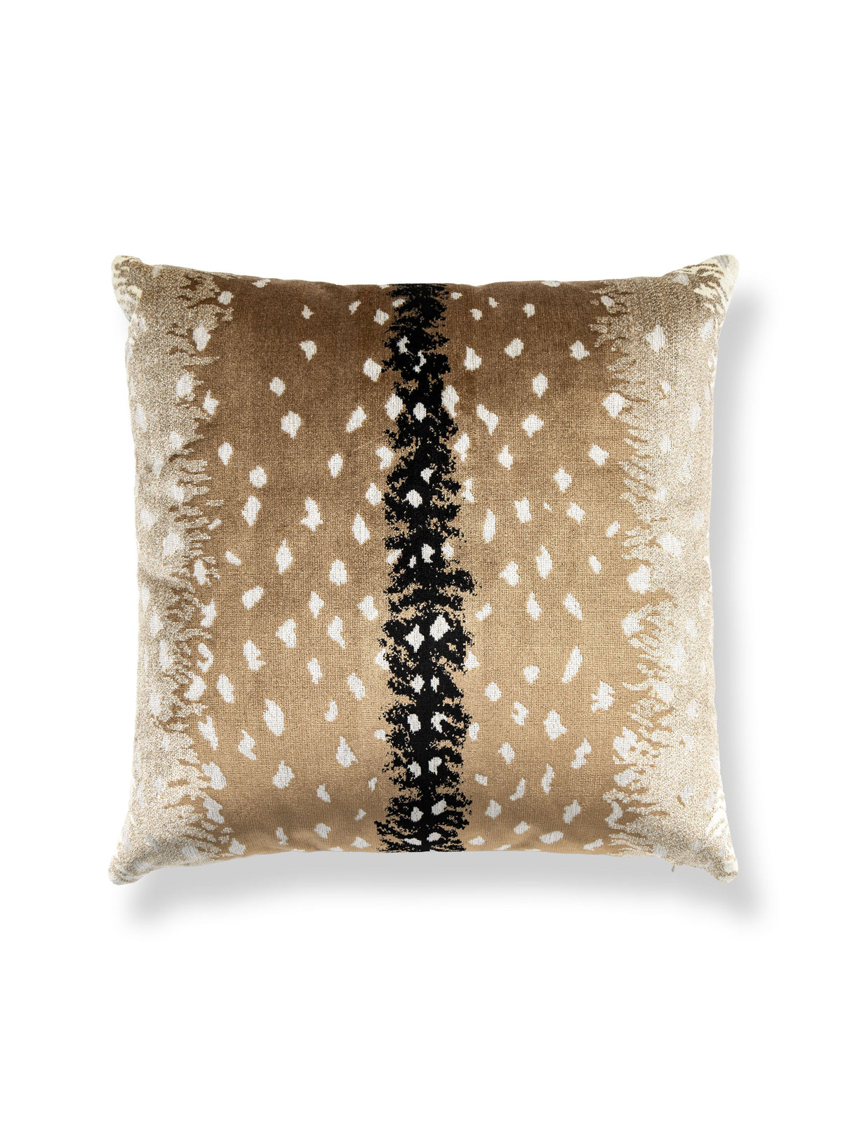 Scalamandre AL 0001TDDKBOHE ANTELOPE / VELVET PILLOW - Pillo