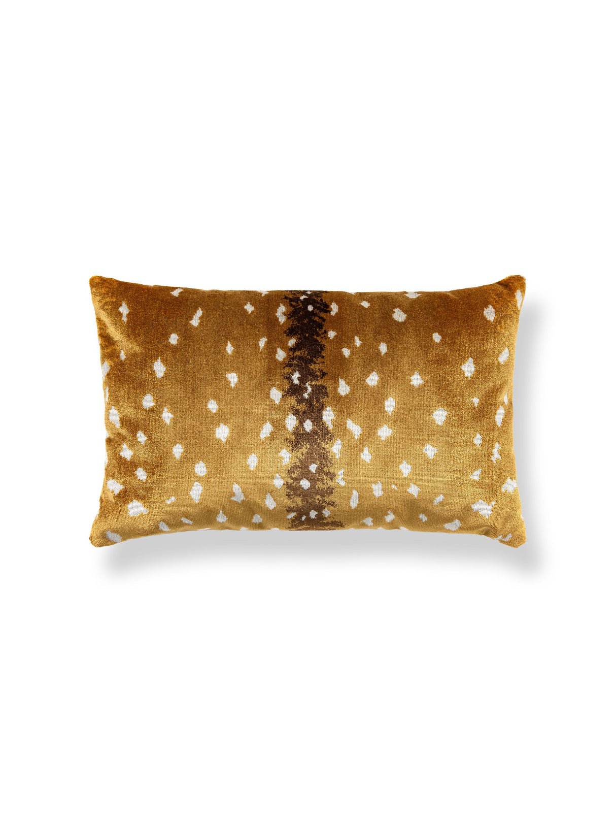 Scalamandre AL 0002MBDKBOHE ANTELOPE / VELVET PILLOW - Pillo