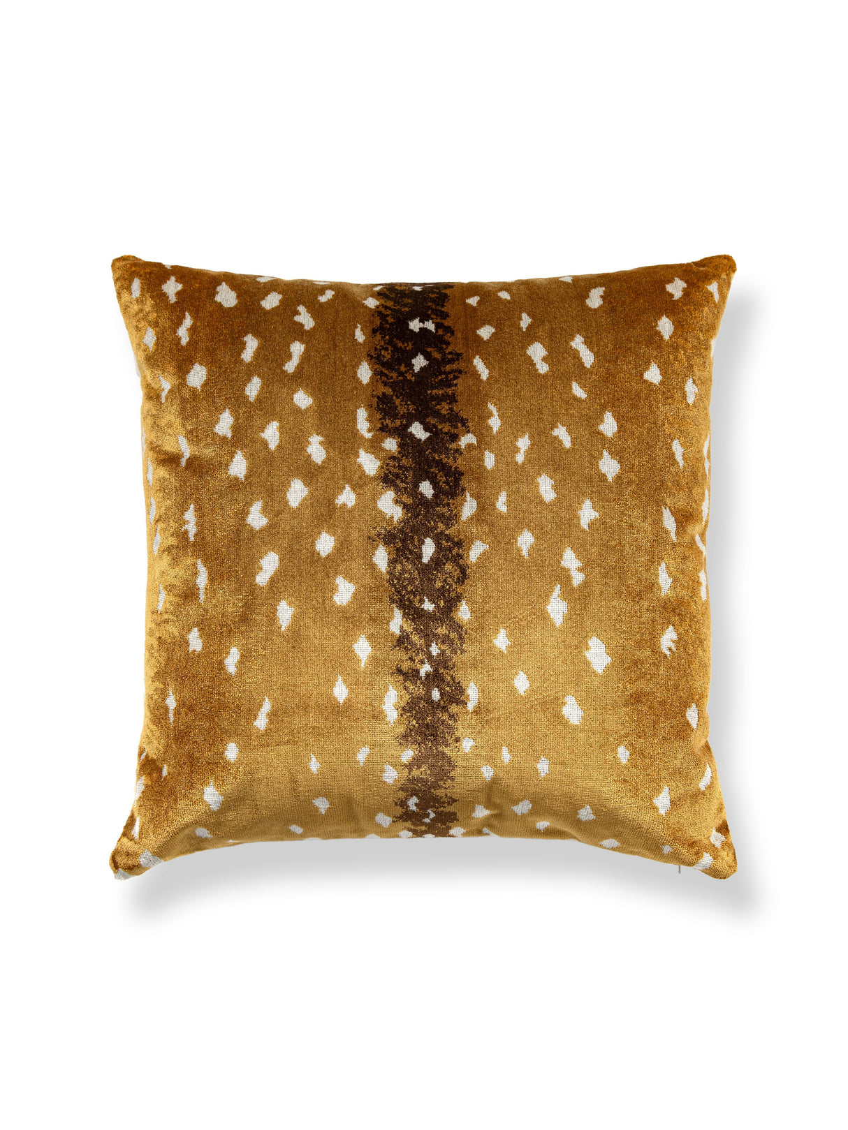 Scalamandre AL 0002TDDKBOHE ANTELOPE / VELVET PILLOW - Pillo