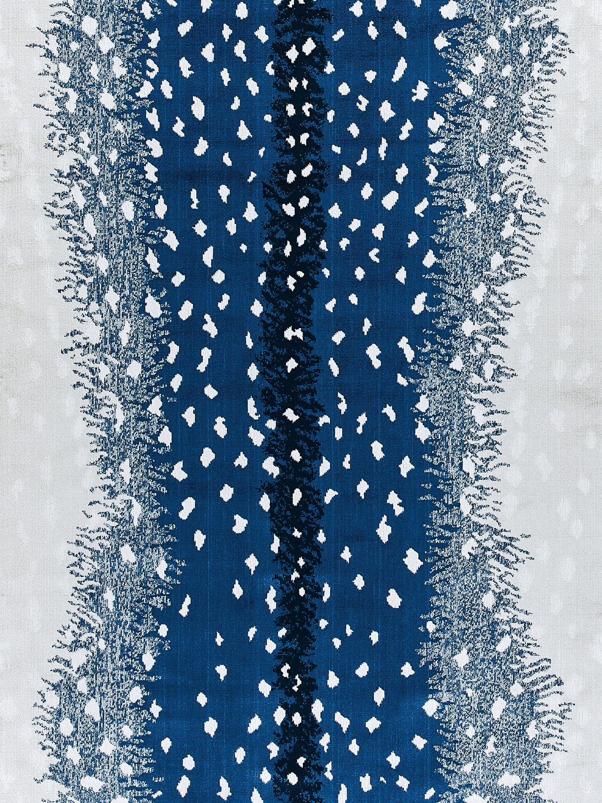 Scalamandre AL 0004BOHE MIDNIGHT ANTELOPE Fabric - Eade's Wallpaper