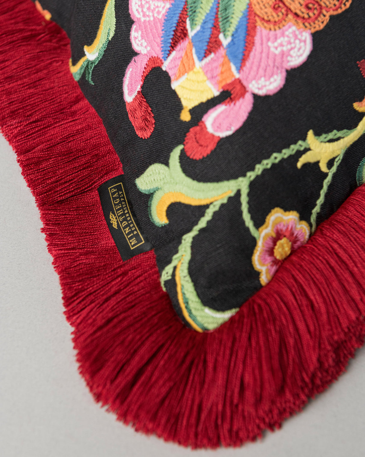 MindtheGap AL FRESCO Embroidered Cushion - Lifestyle Collection 2024