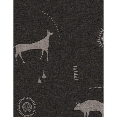 KRAVET COUTURE AM100061.21.0 PRAIRIE CHARCOAL Fabric - Eade's Wallpaper