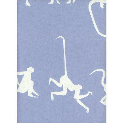 KRAVET COUTURE AM100063.15.0 MONKEY PUZZLE BLUEBELL Fabric - Eade's Wallpaper
