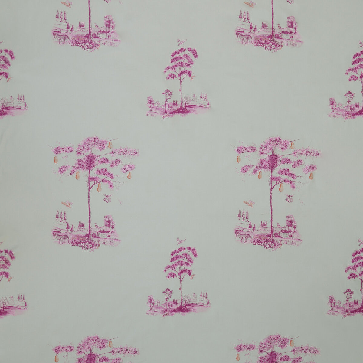 KRAVET COUTURE AM100319.711.0 TRAVELLERS TALE HOT PINK Fabric - Eade's Wallpaper