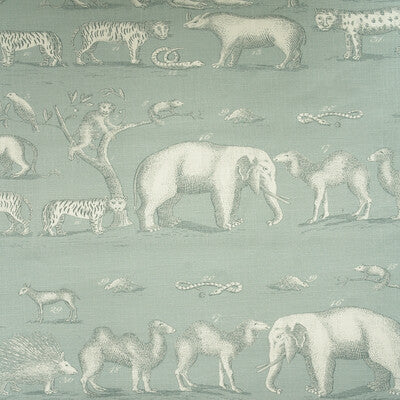 KRAVET COUTURE AM100350.15.0 KINGDOM OUTDOOR ICE Fabric - Eade's Wallpaper