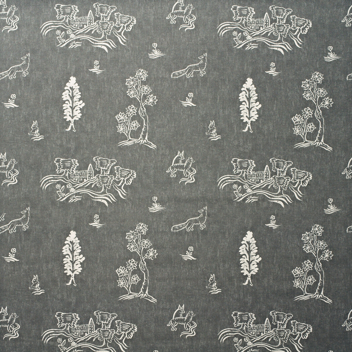 KRAVET COUTURE AM100377.11.0 FRIENDLY FOLK OUTDOOR BEFORE DAWN Fabric - Eade's Wallpaper