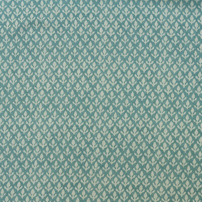 KRAVET COUTURE AM100379.13.0 BUD TURQUOISE Fabric - Eade's Wallpaper