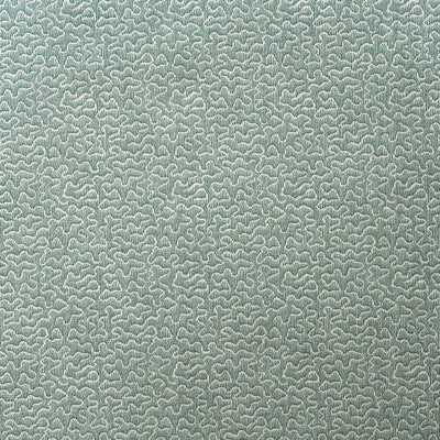 KRAVET COUTURE AM100383.13.0 POLLEN TURQUOISE Fabric - Eade's Wallpaper