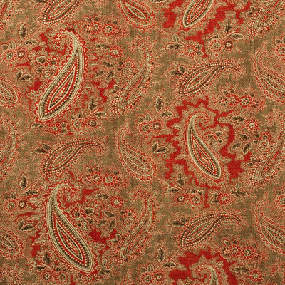 KRAVET COUTURE AM100406.612.0 GAZEBO CHOCOLATE Fabric - Eade's Wallpaper
