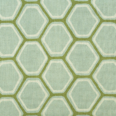 KRAVET COUTURE AM100408.13.0 PERGOLA DUCK EGG Fabric - Eade's Wallpaper