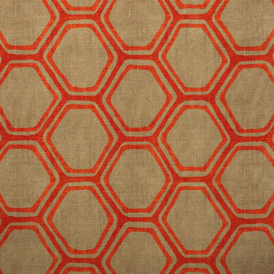 KRAVET COUTURE AM100408.612.0 PERGOLA NUTMEG Fabric - Eade's Wallpaper