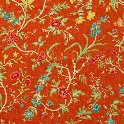 KRAVET COUTURE AM100409.12.0 RAMBLE PUMPKIN Fabric - Eade's Wallpaper