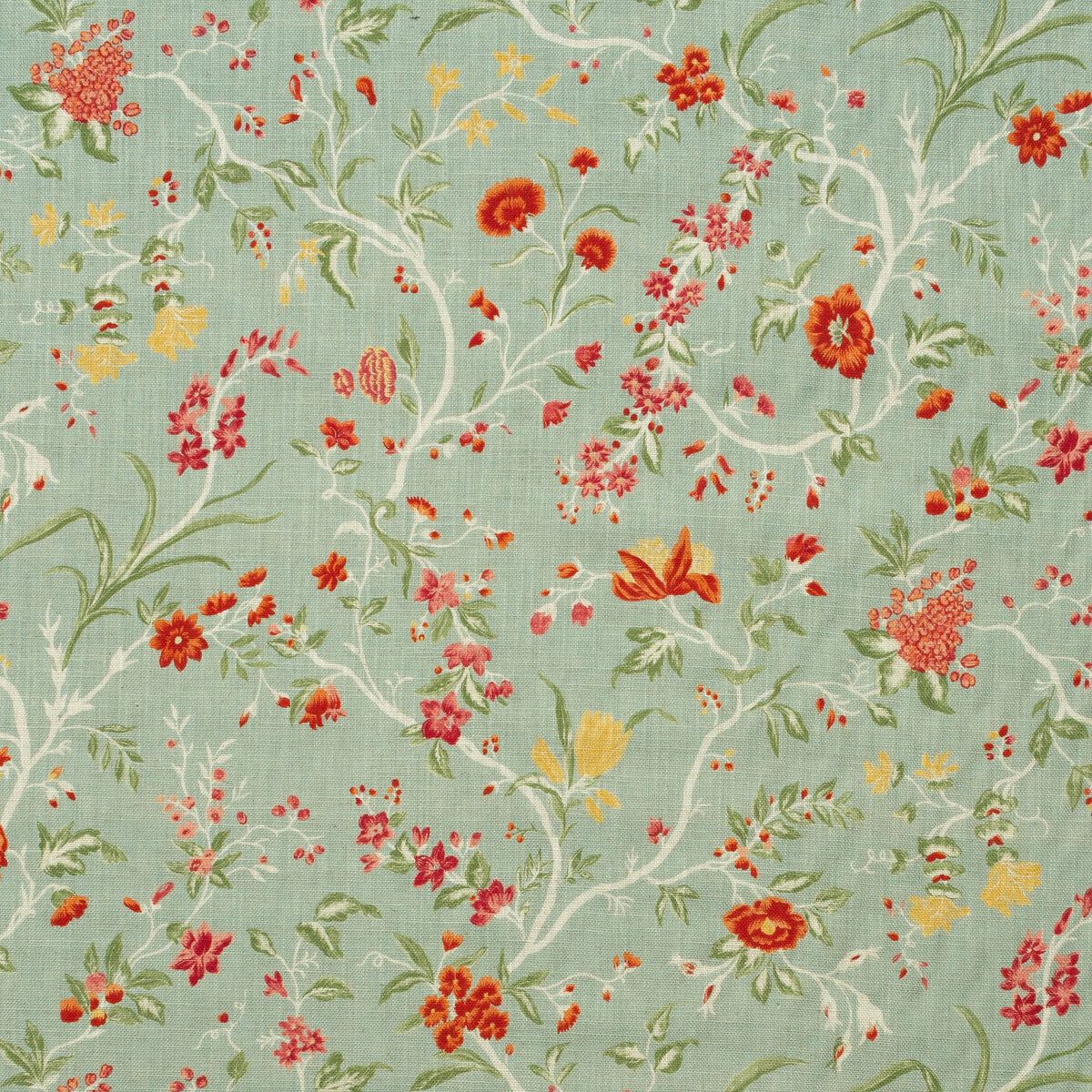 KRAVET COUTURE AM100409.512.0 RAMBLE DUCK EGG Fabric - Eade's Wallpaper