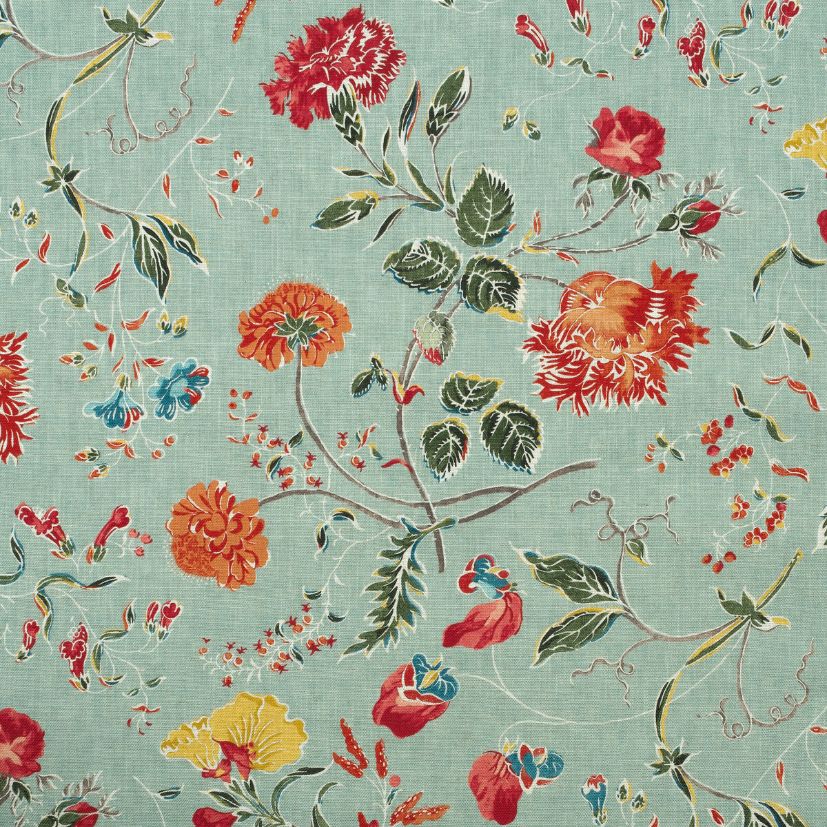 KRAVET COUTURE AM100412.512.0 WILD WOOD DUCK EGG Fabric - Eade's Wallpaper