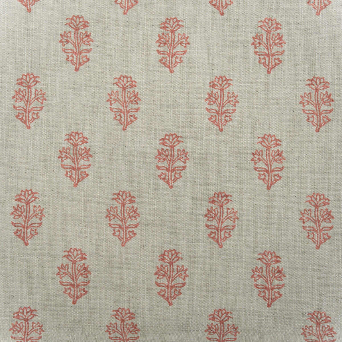 KRAVET COUTURE AM100445.7.0 BUTTERCUP CORAL Fabric - Eade's Wallpaper