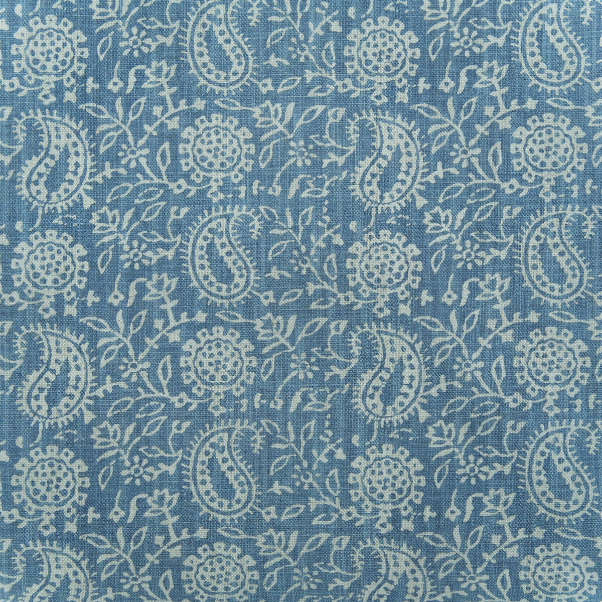 KRAVET COUTURE AM100450.5.0 SUNFLOWER DENIM Fabric - Eade's Wallpaper