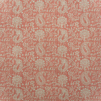 KRAVET COUTURE AM100450.7.0 SUNFLOWER CORAL Fabric - Eade's Wallpaper