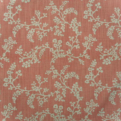 KRAVET COUTURE AM100451.7.0 VINE CORAL Fabric - Eade's Wallpaper