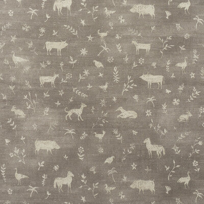 KRAVET COUTURE AVEBURY AM100483.21.0 in SMOKE Wallpaper - AN