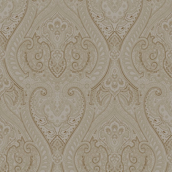 Galerie AM22002-2 Bronze Brown Lace - Eade's Wallpaper