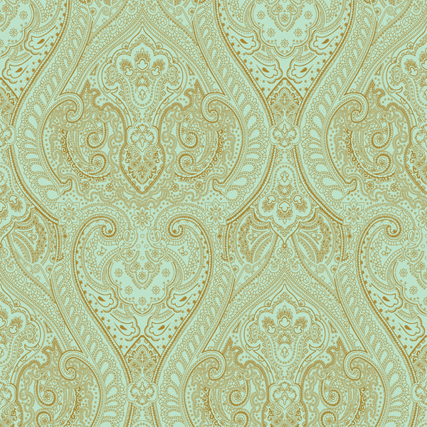 Galerie AM22002-4 Green Lace - Eade's Wallpaper