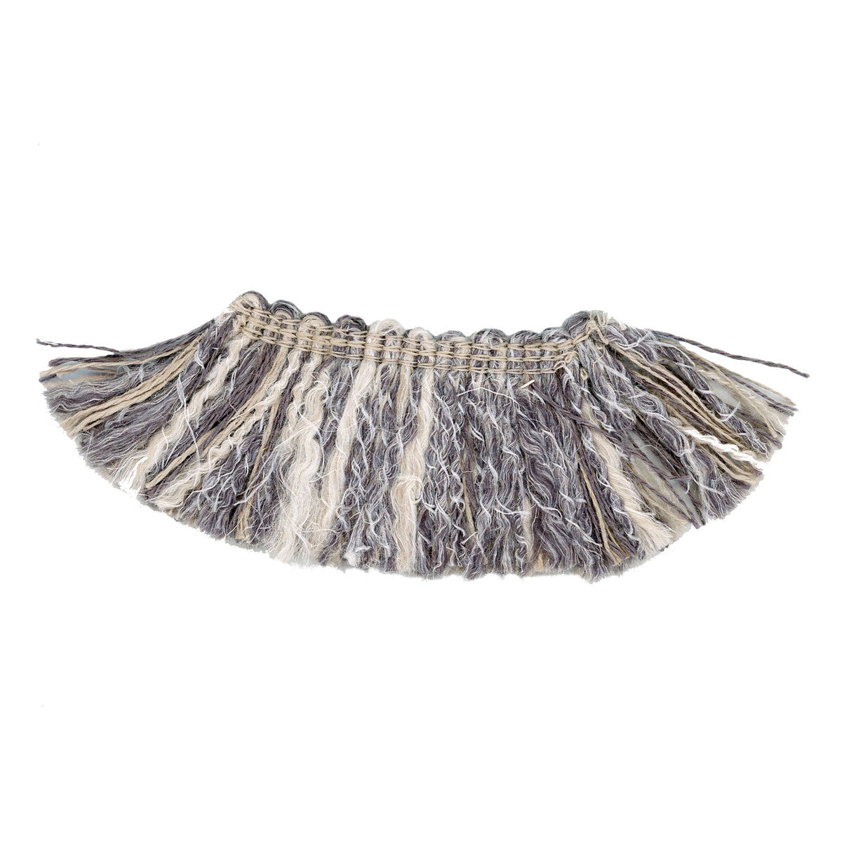 KRAVET COUTURE AMT10000.21.0 MATTINATA GREY/WHITE TRIM - Eade's Wallpaper