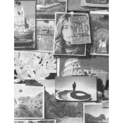 KRAVET COUTURE AMW10033.11.0 PINBOARD CHARCOAL Wallpaper - Eade's Wallpaper